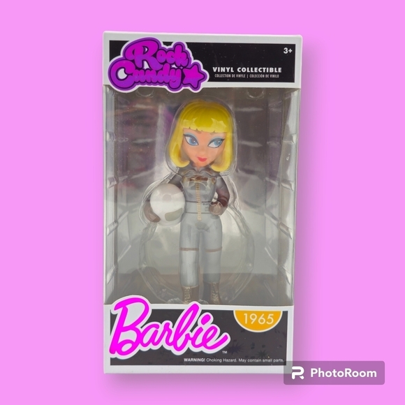 Funko Rock Candy 1965 Astronaut Barbie Vinyl Collectible Figure - Picture 1 of 5